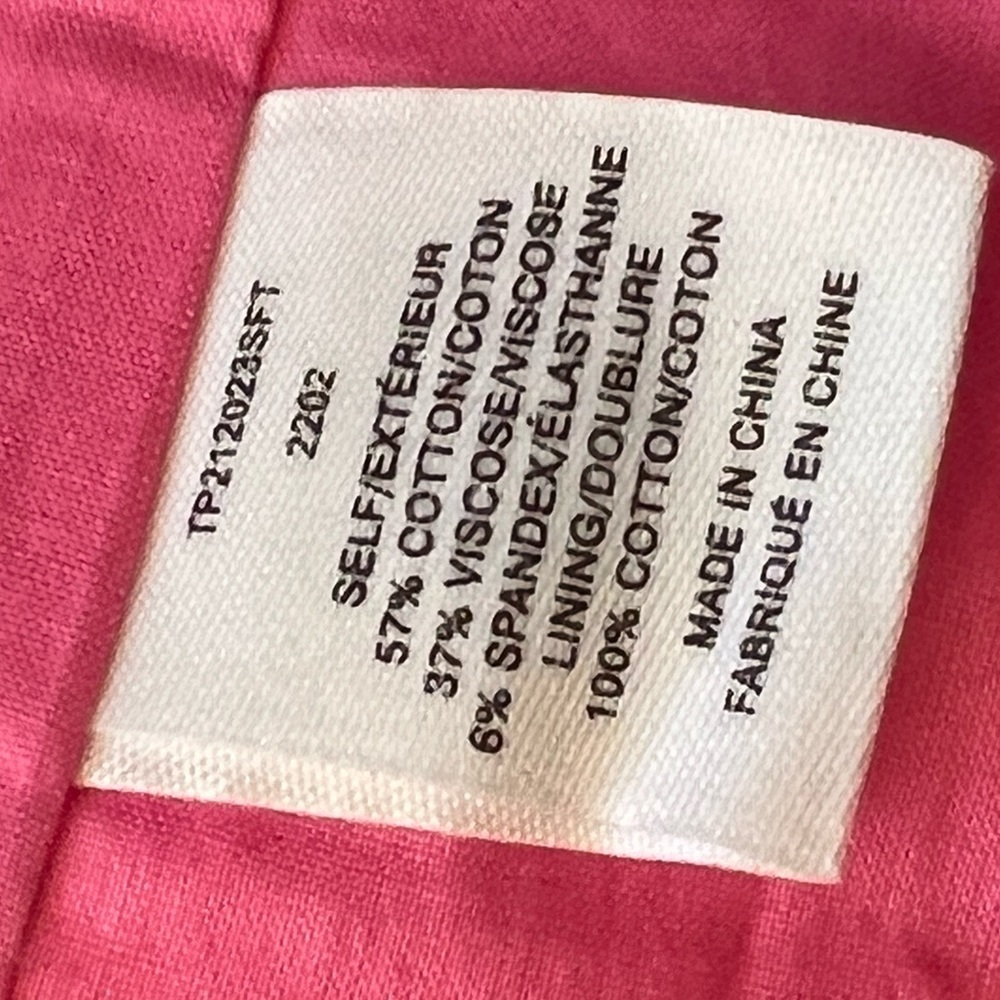 Derek Lam 10 Crosby cropped single breasted blazer pink size M barbiecore - Picture 10 of 10